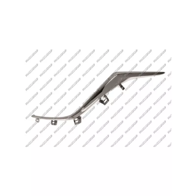 Baguette et bande protectrice, grille de radiateur PRASCO MZ3322204