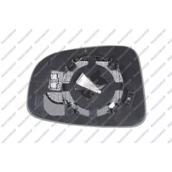 Verre de rétroviseur, rétroviseur extérieur PRASCO MZ3327514