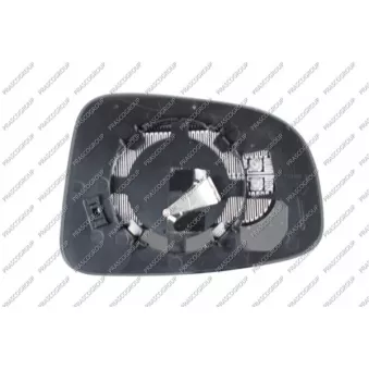 Verre de rétroviseur, rétroviseur extérieur PRASCO MZ3327515