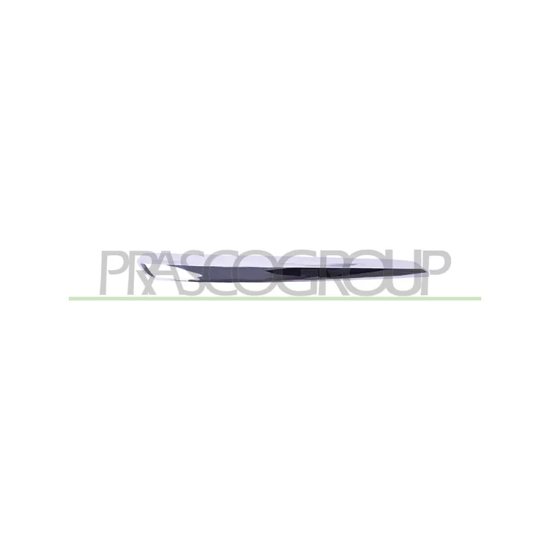 Baguette et bande protectrice, pare-chocs avant gauche PRASCO MZ6041224