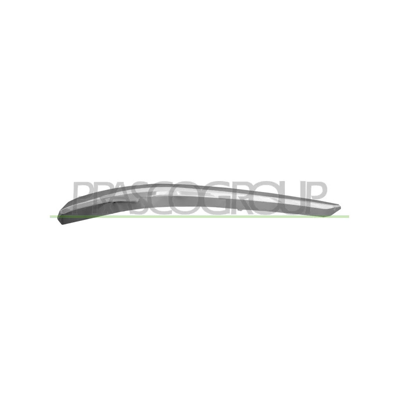 Baguette et bande protectrice, pare-chocs avant droit PRASCO MZ6301233