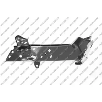 Support, pare-chocs avant gauche PRASCO MZ7021014