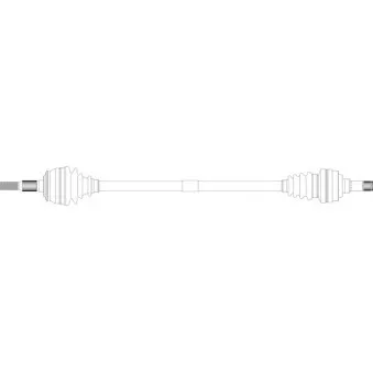 Arbre de transmission avant droit GENERAL RICAMBI OP3027