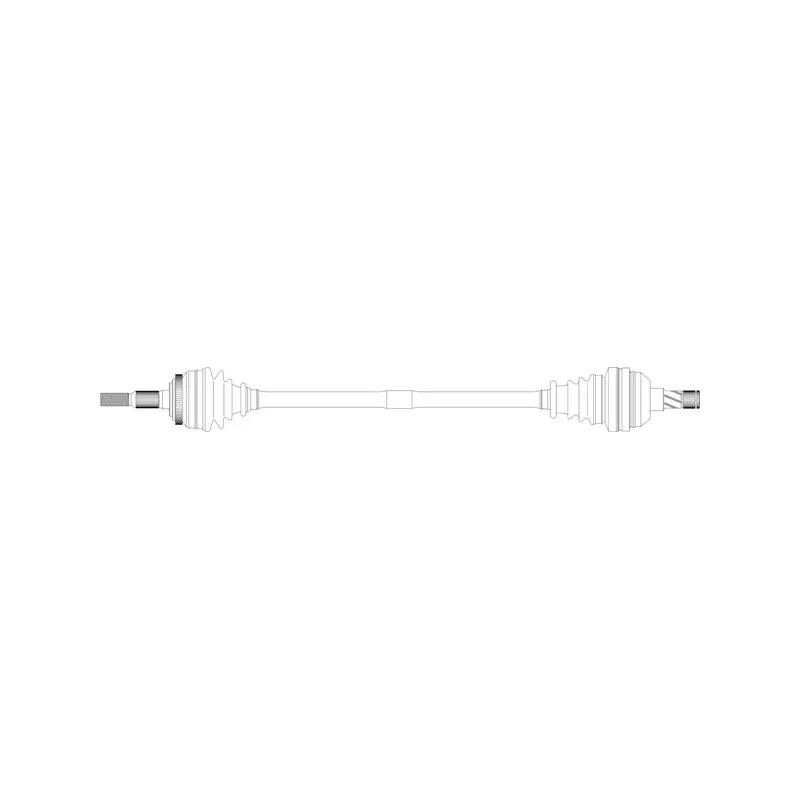 Arbre de transmission avant droit GENERAL RICAMBI OP3035