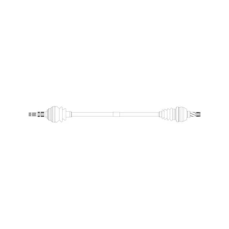 Arbre de transmission avant droit GENERAL RICAMBI OP3201