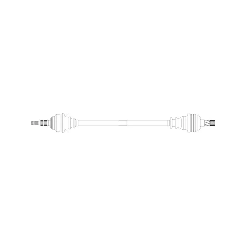 Arbre de transmission avant droit GENERAL RICAMBI OP3205