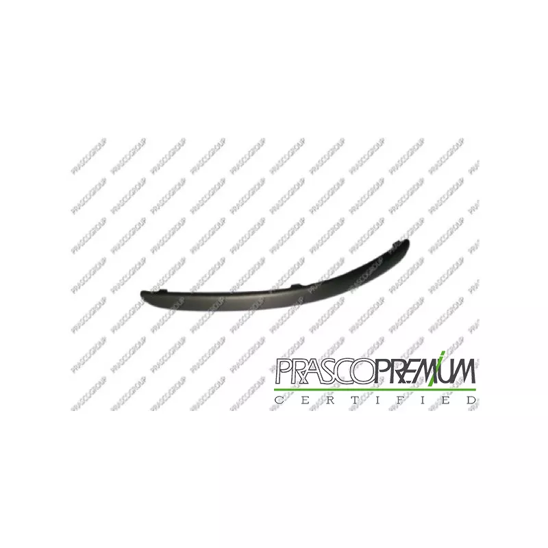 Baguette et bande protectrice, pare-chocs avant gauche PRASCO OP0321244