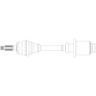 Arbre de transmission GENERAL RICAMBI PE3016