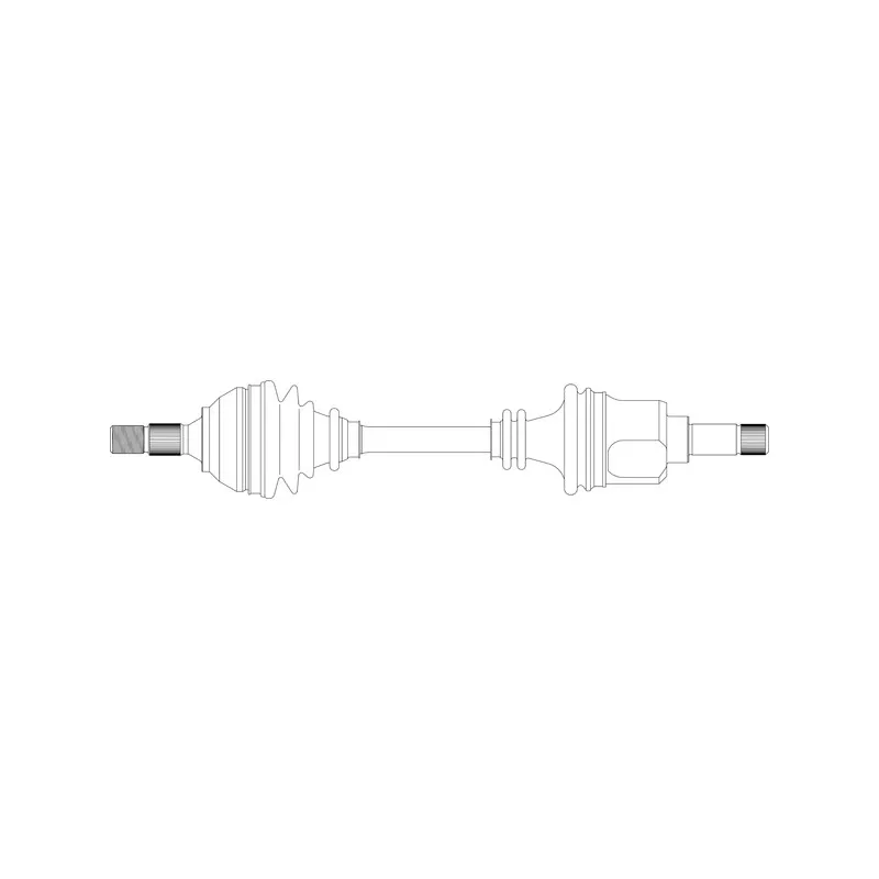 Arbre de transmission avant gauche GENERAL RICAMBI PE3019