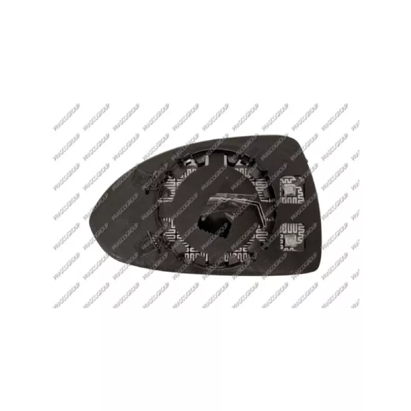 Verre de rétroviseur, rétroviseur extérieur PRASCO OP0347523