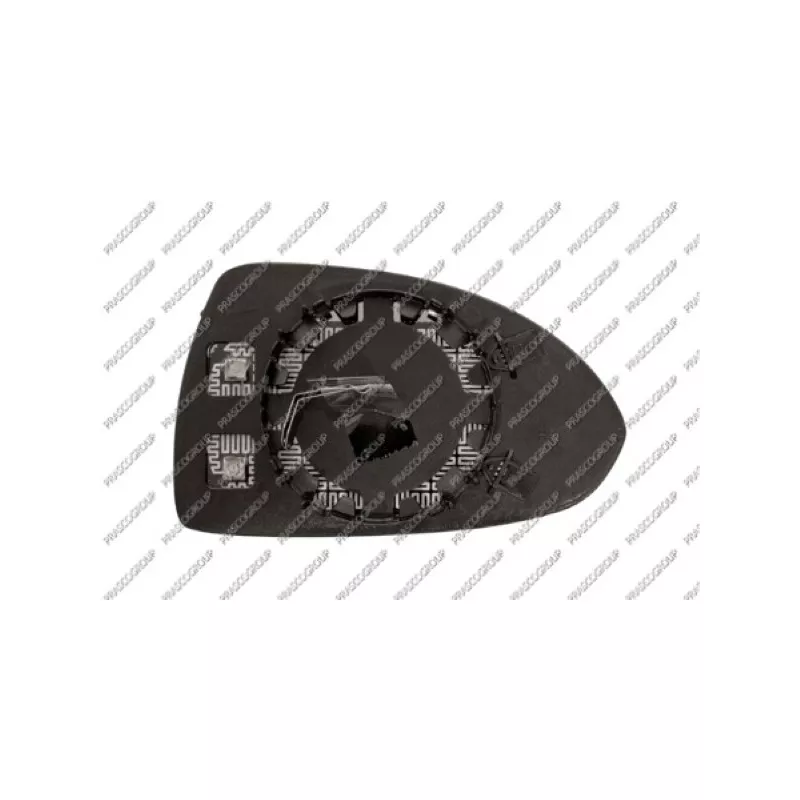 Verre de rétroviseur, rétroviseur extérieur PRASCO OP0347524