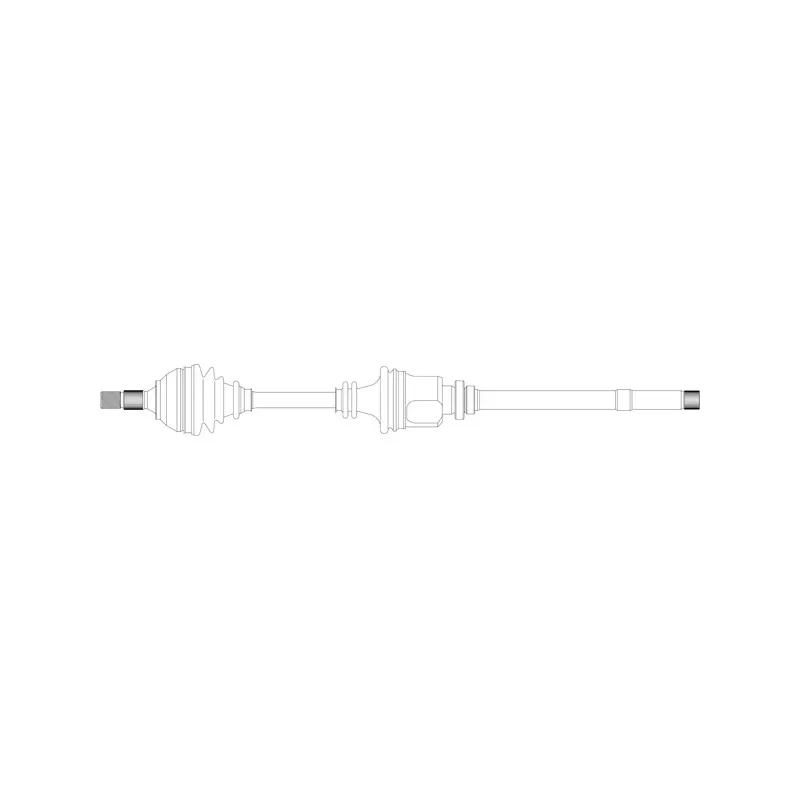 Arbre de transmission avant droit GENERAL RICAMBI PE3028
