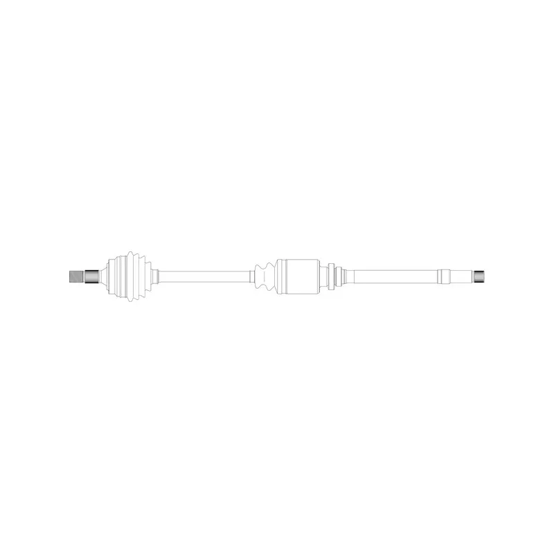 Arbre de transmission avant droit GENERAL RICAMBI PE3030