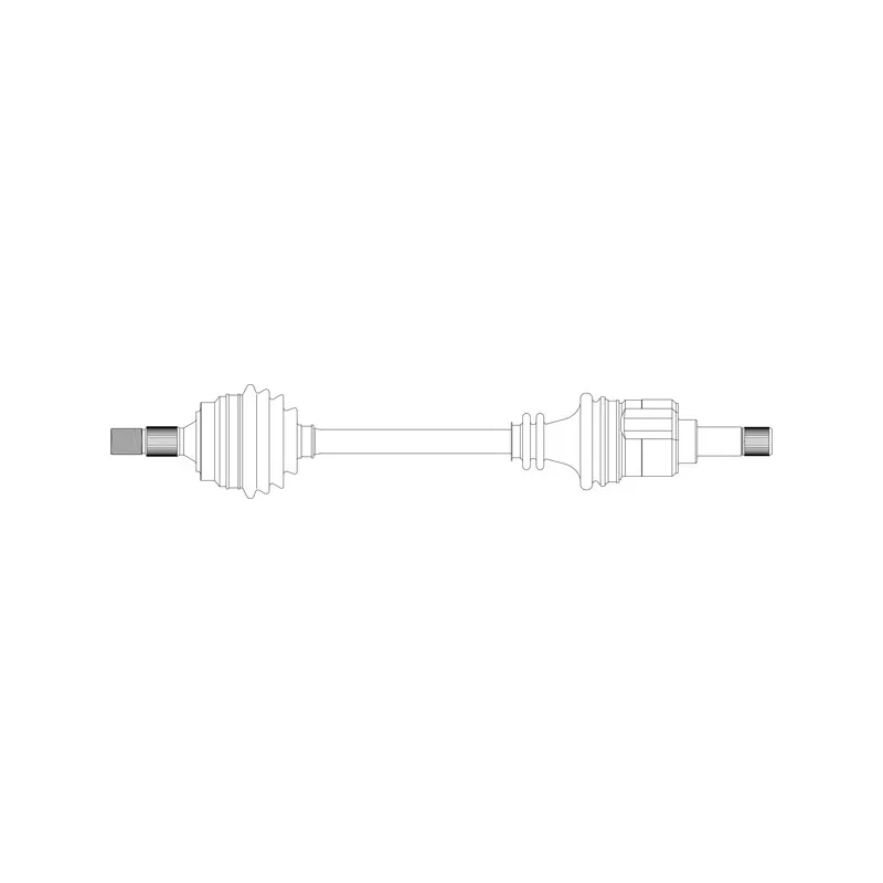 Arbre de transmission avant gauche GENERAL RICAMBI PE3031