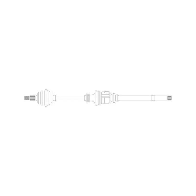 Arbre de transmission avant droit GENERAL RICAMBI PE3032