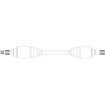 Arbre de transmission GENERAL RICAMBI PE3039