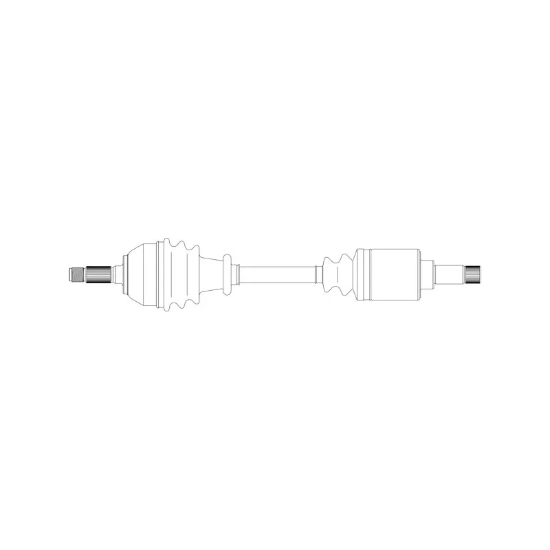 Arbre de transmission avant droit GENERAL RICAMBI PE3047