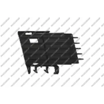 Grille de ventilation, pare-chocs avant gauche PRASCO OP0562134