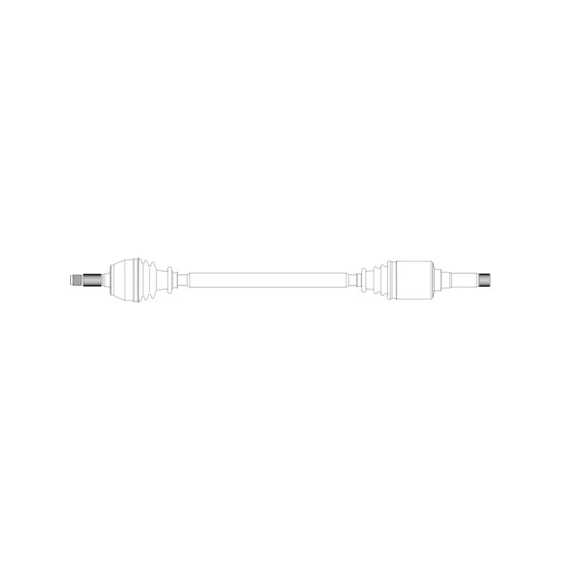 Arbre de transmission avant droit GENERAL RICAMBI PE3049