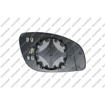 Verre de rétroviseur, rétroviseur extérieur PRASCO OP0567514