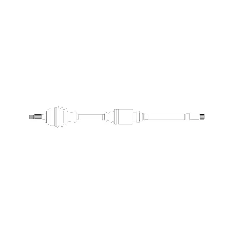 Arbre de transmission avant droit GENERAL RICAMBI PE3051