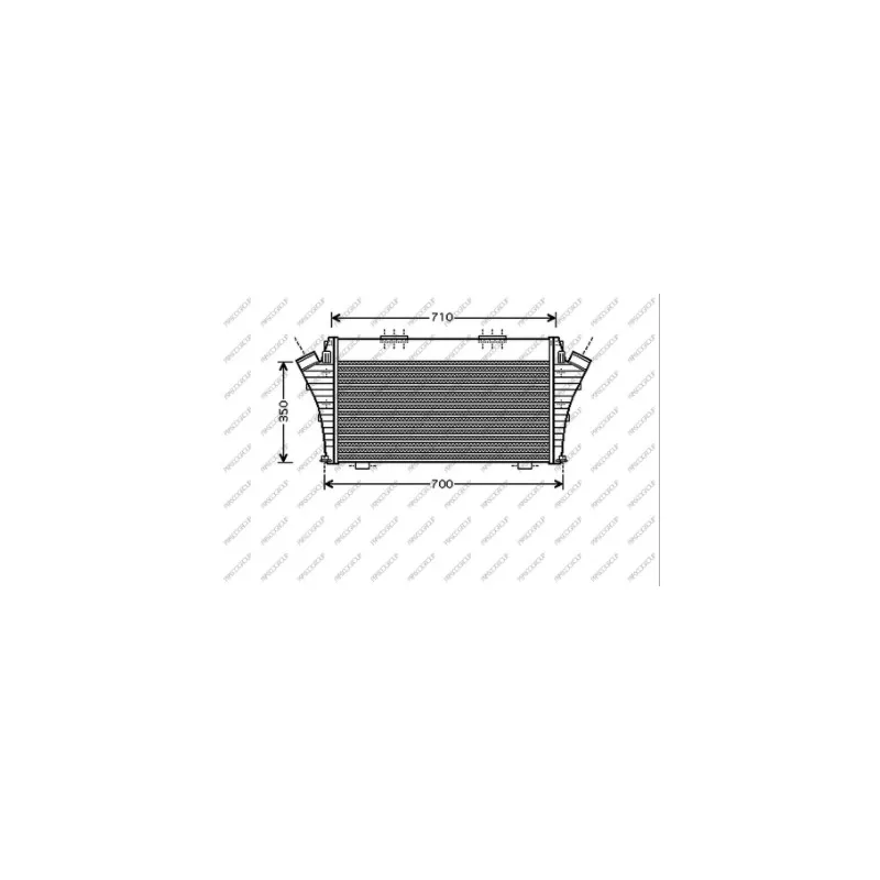 Intercooler, échangeur PRASCO OP056N003