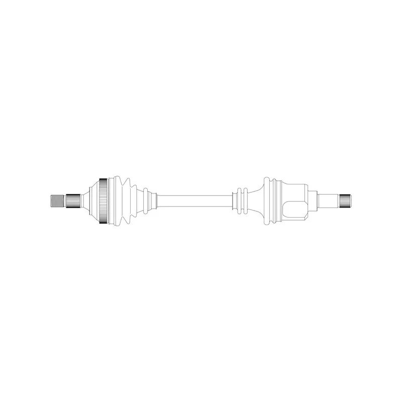 Arbre de transmission avant gauche GENERAL RICAMBI PE3056