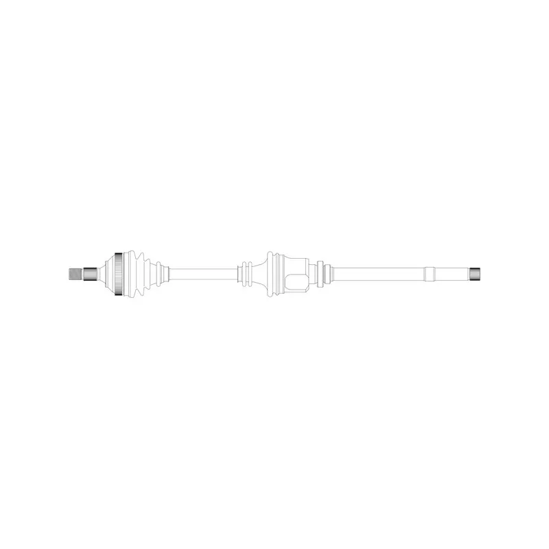 Arbre de transmission avant droit GENERAL RICAMBI PE3057