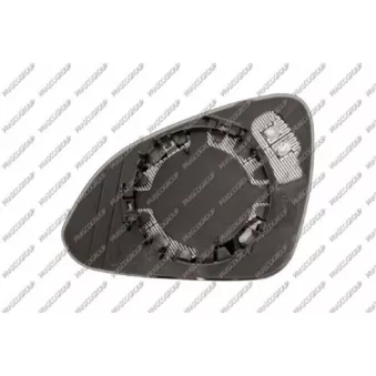 Verre de rétroviseur, rétroviseur extérieur PRASCO OP0607503