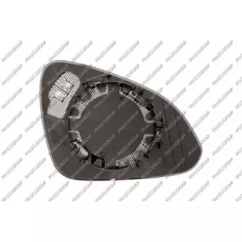 Verre de rétroviseur, rétroviseur extérieur PRASCO OP0607504
