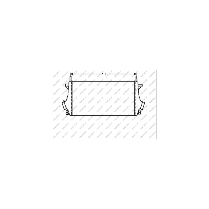 Intercooler, échangeur PRASCO OP060N001