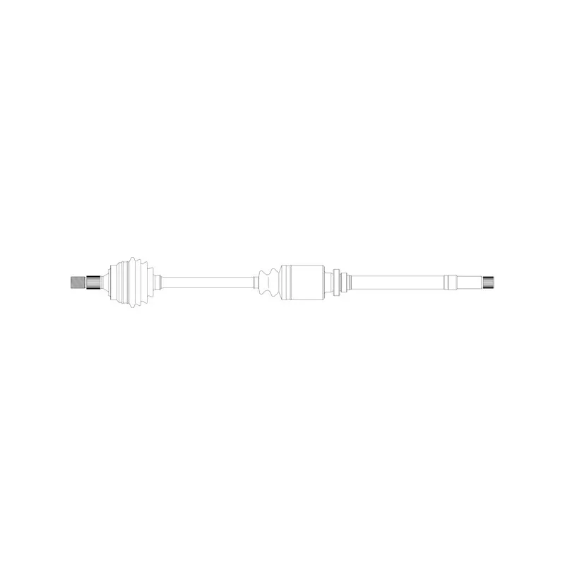 Arbre de transmission avant droit GENERAL RICAMBI PE3074
