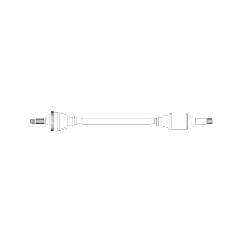 Arbre de transmission avant droit GENERAL RICAMBI PE3078