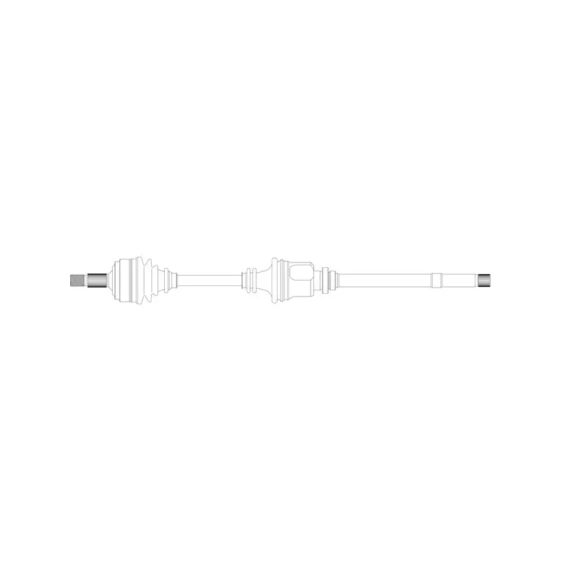 Arbre de transmission avant droit GENERAL RICAMBI PE3090