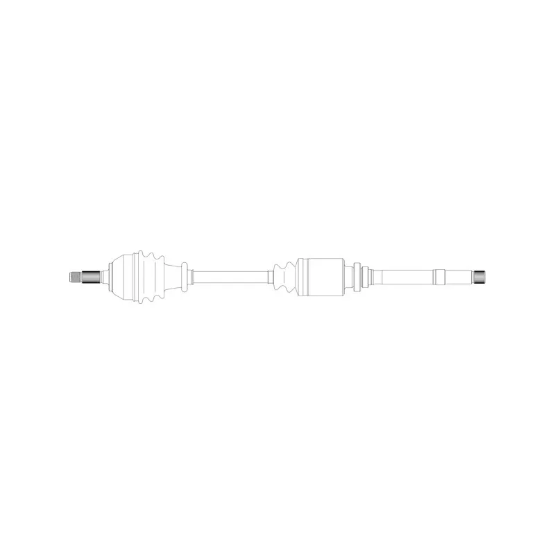 Arbre de transmission avant droit GENERAL RICAMBI PE3092