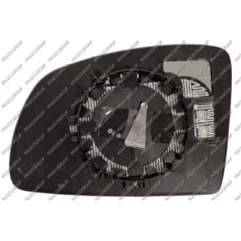 Verre de rétroviseur, rétroviseur extérieur PRASCO OP3507503
