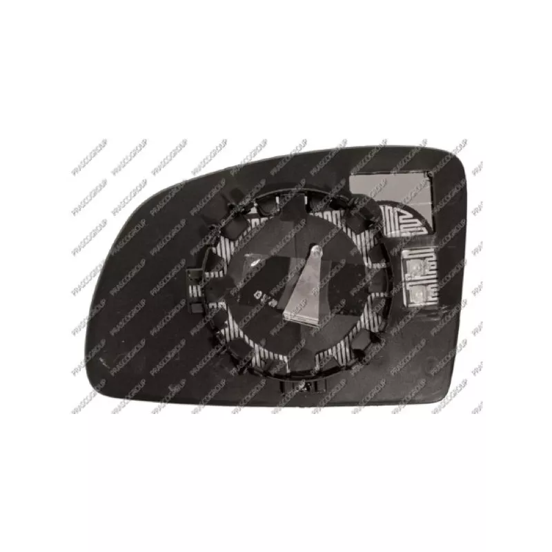 Verre de rétroviseur, rétroviseur extérieur PRASCO OP3507503