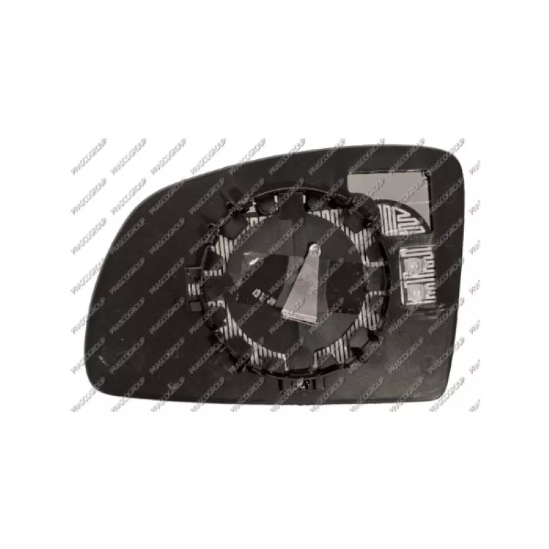 Verre de rétroviseur, rétroviseur extérieur PRASCO OP3507513