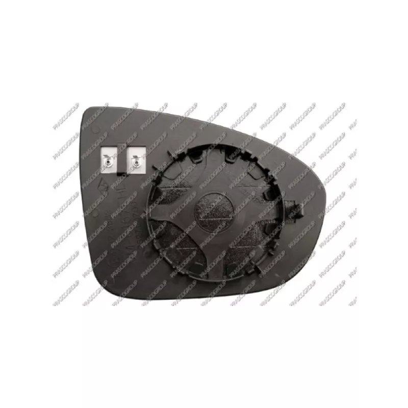 Verre de rétroviseur, rétroviseur extérieur PRASCO OP3547504
