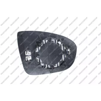 Verre de rétroviseur, rétroviseur extérieur PRASCO OP3547514