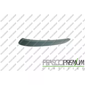 Baguette et bande protectrice, pare-chocs avant droit PRASCO OP4101243