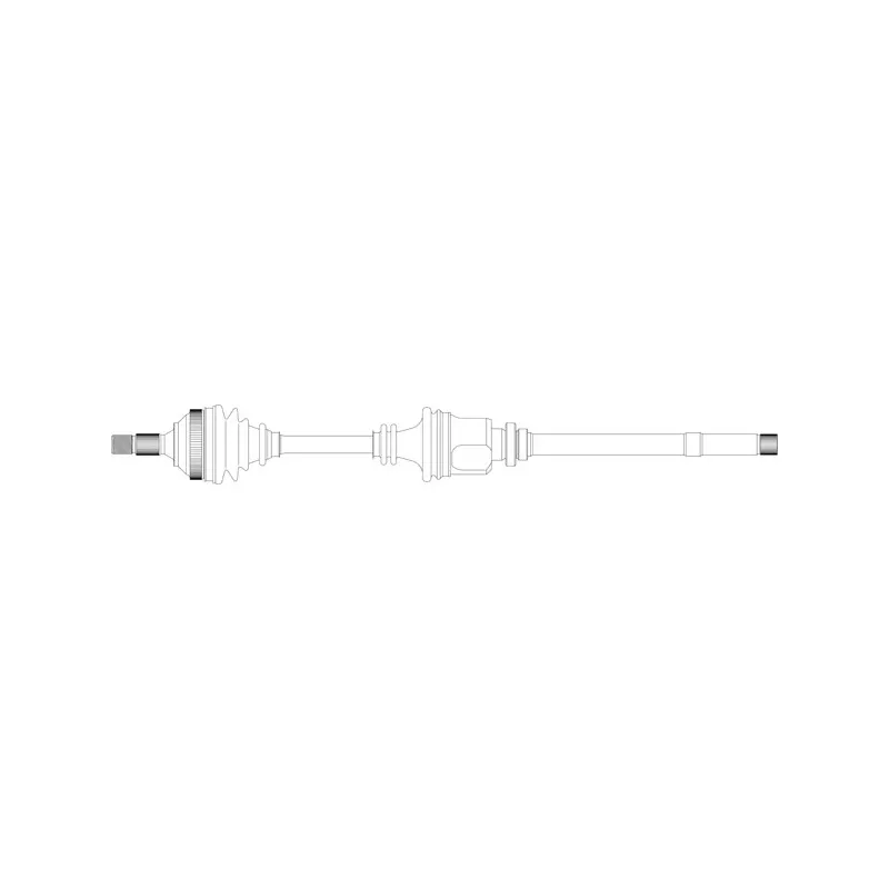 Arbre de transmission avant droit GENERAL RICAMBI PE3110