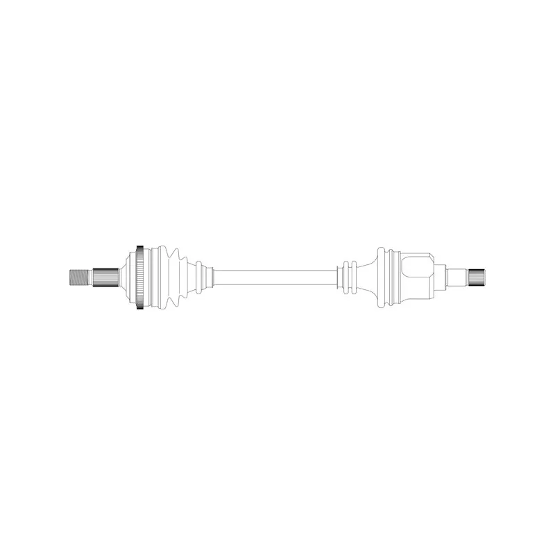 Arbre de transmission avant gauche GENERAL RICAMBI PE3117