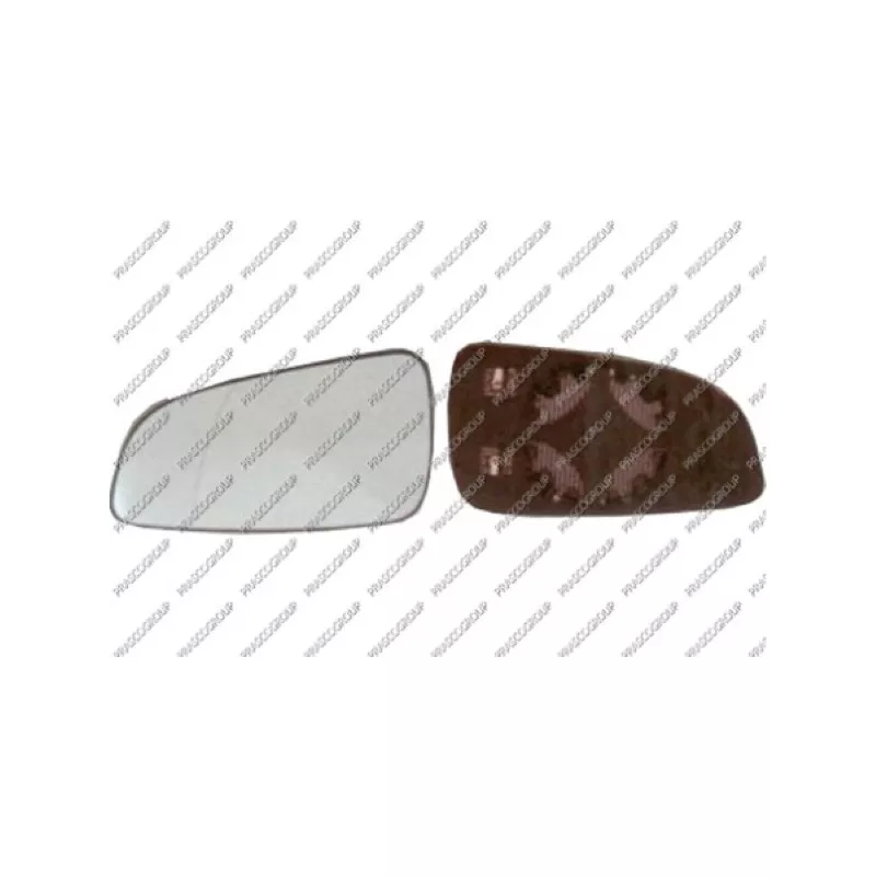 Verre de rétroviseur, rétroviseur extérieur PRASCO OP4107514