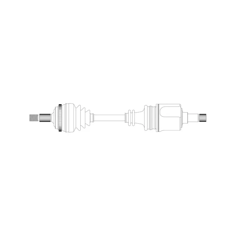 Arbre de transmission avant gauche GENERAL RICAMBI PE3121