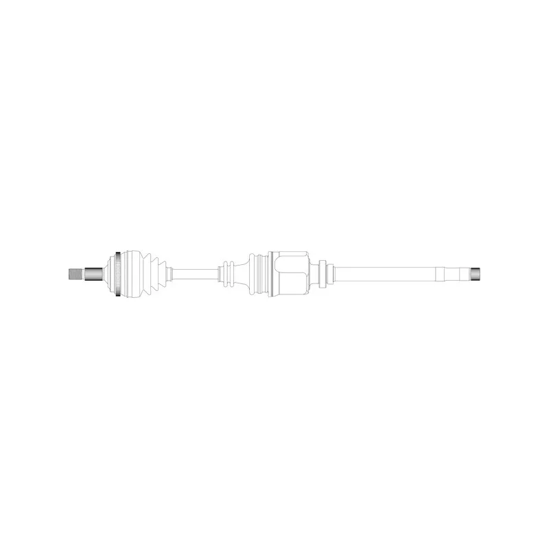 Arbre de transmission avant droit GENERAL RICAMBI PE3122