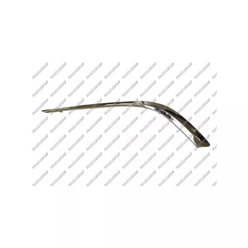 Baguette et bande protectrice, pare-chocs avant droit PRASCO OP4181243