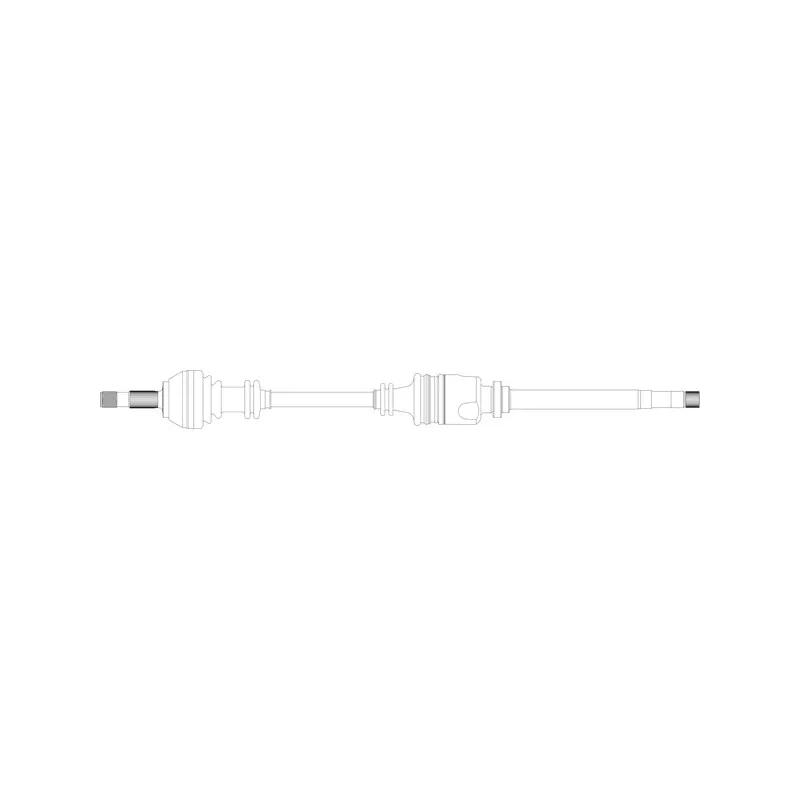 Arbre de transmission avant droit GENERAL RICAMBI PE3138