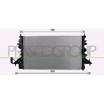 Radiateur, refroidissement du moteur PRASCO OP420R001