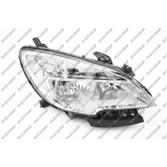 Cuvelage, projecteur principal PRASCO